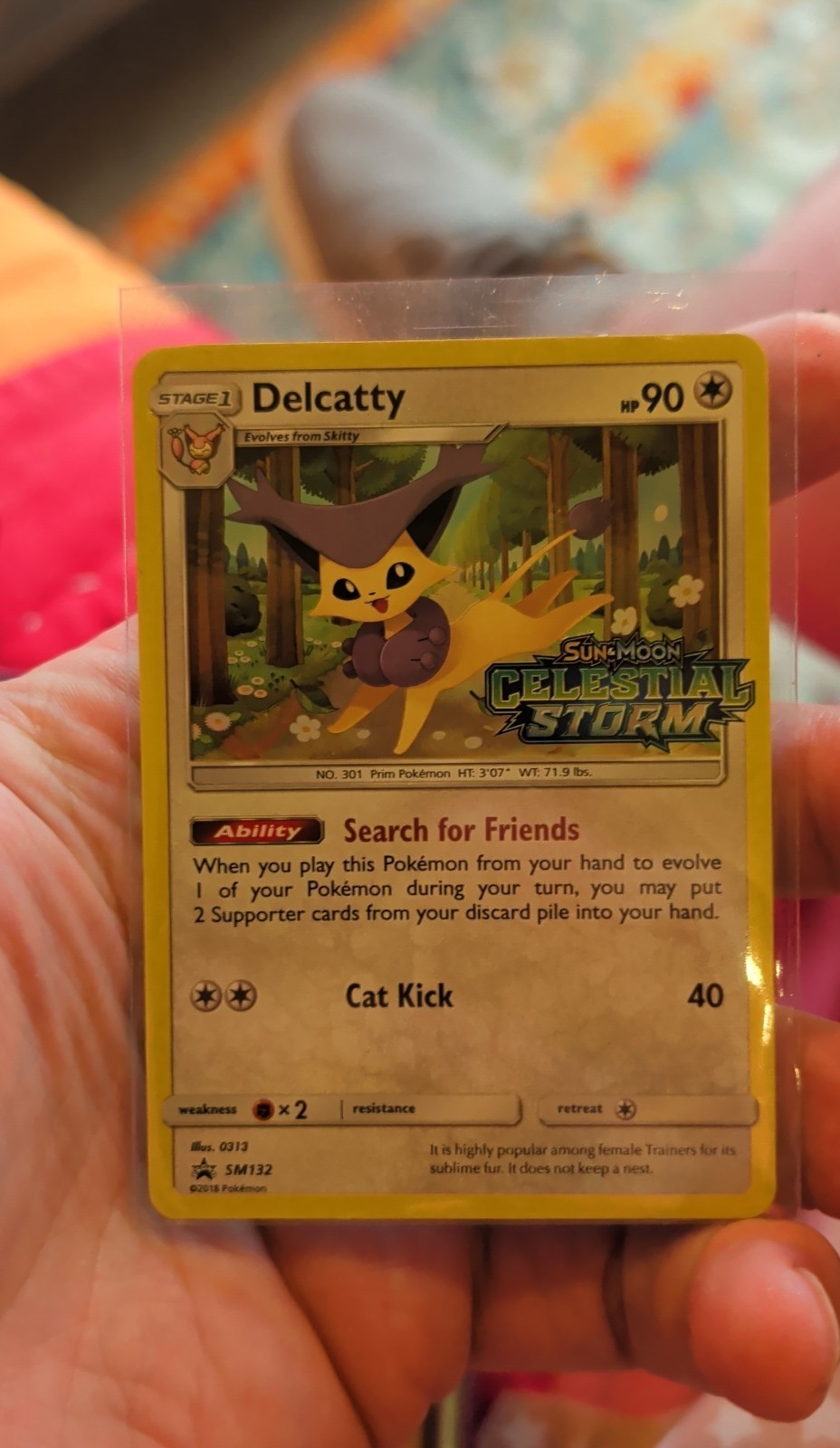 Delcatty - (Prerelease) SM132 Sm Holo