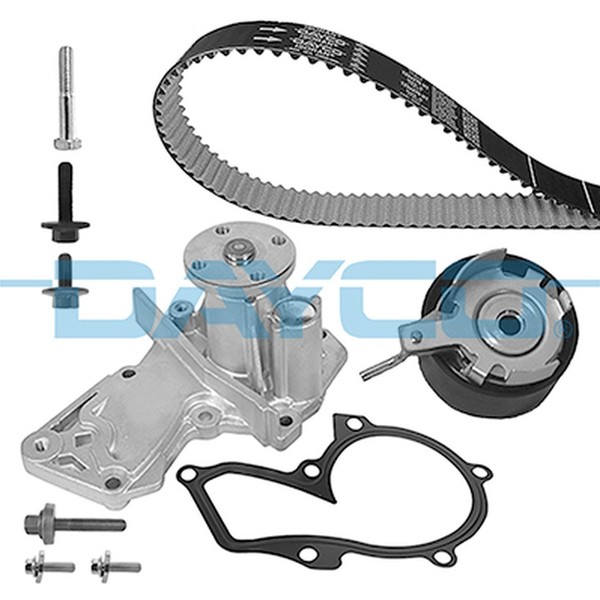 Wasserpumpe + Zahnriemensatz FÜR Ford Fiesta V (Jh , JD ) - Dayco KTBWP7640K-image