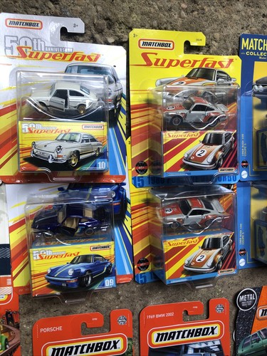 Matchbox Superfast 50th Anniversary Collector Porsche Audi Volkswagen Lot of 34! - Picture 4 of 7