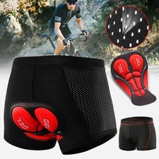 Fahrradhose Herren Damen 5D Gel Sitzpolster Radhose Radlerhose Unterhose Pants