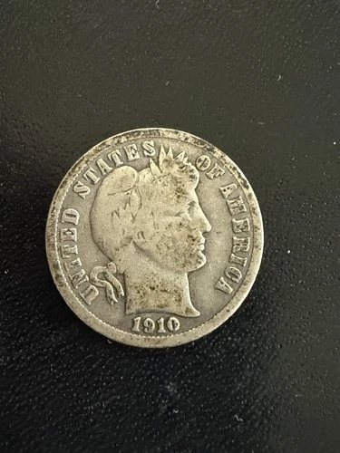 1910 D Barber Liberty Head Dime G