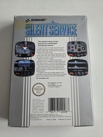 Nintendo NES Silent Service, OVP, Anleitung, Komplett