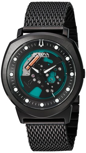 Bulova Accutron II Alpha spaceview, pvd - 98A136 - 262kHz UHF - Rare - 2