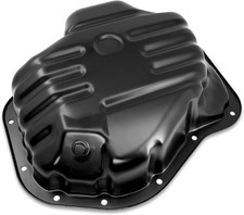 Lower Engine Oil Pan Sump with Drain Plug, Compatible with Toyota 2007-2011 Camr