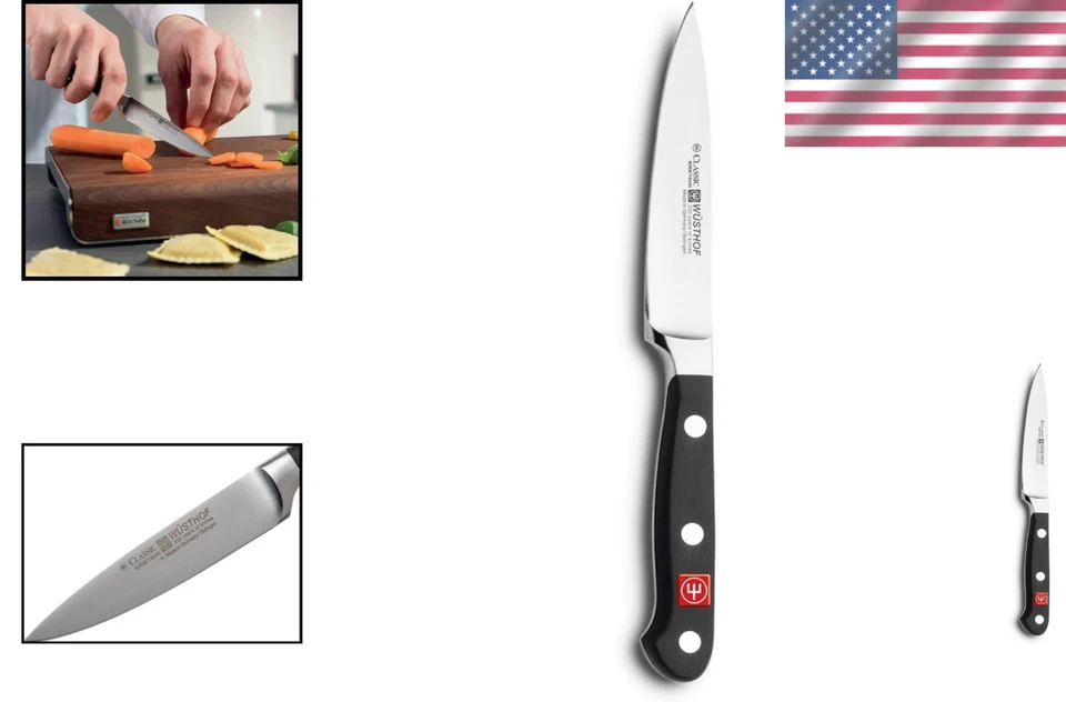 Juego de cuchillos de cocina alemanes duraderos - Vida útil limitada Foto 2 de 4