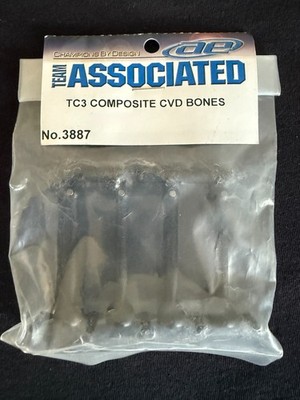 Team Associated TC3 Vintage Composite CVD Bones Antriebswellen 3887