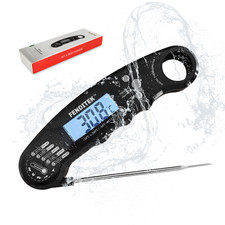 Instant Read Digital Meat Thermometer Fast for Kitchen Food Cooking BBQ Grilling