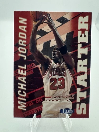 Fleer Ultra 1997-98 Ultrabilities Michael Jordan Bulls #1S Insert