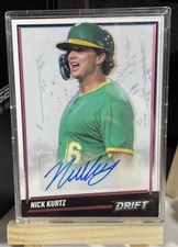 2025 Pulse Nick Kurtz Drift Rookie  Auto BAS-NK,  10/20 🔥In Original Box MINT🔥