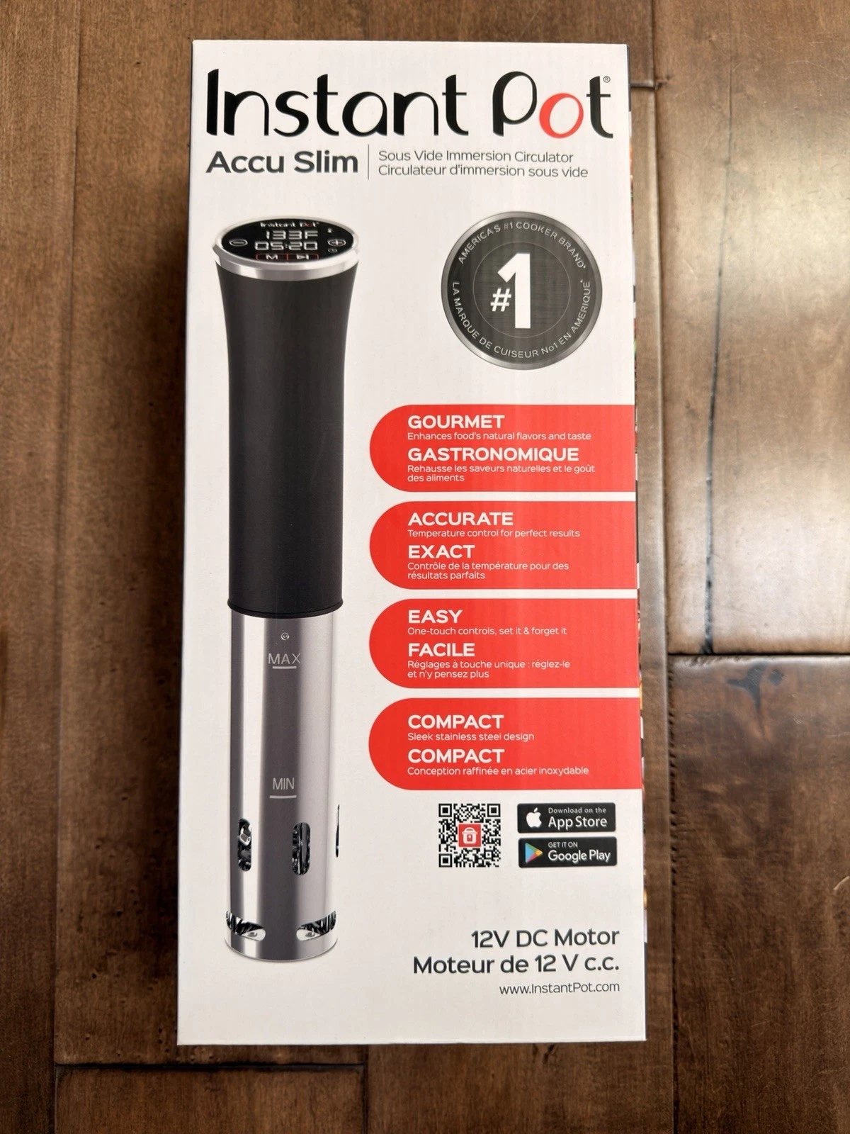NEW Instant Pot Accu Slim Sous Vide Immersion Circulator: MAKE AN OFFER
Opens in a new window or tab