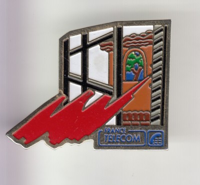 Rare Pin's Pins.. Ptt La Poste France Telecom Bridge Ane Donkey Ceret