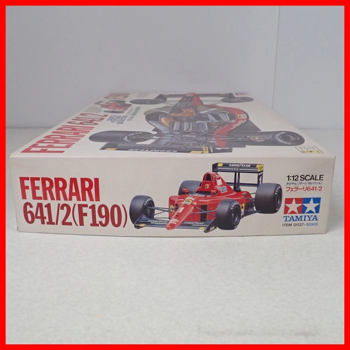 tamiya Plastic model 1/12 Ferrari 641/2 F190 display model Big