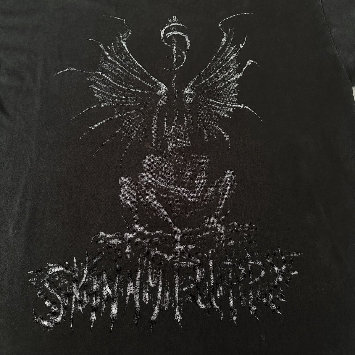 Vintage 1992 Skinny Puppy Last Rights Tour Band Tee Shirt Sz