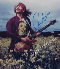 CARLOS  SANTANA  -  8  X  10  GLOSSY  SIGNED  PHOTO  REPRINT
