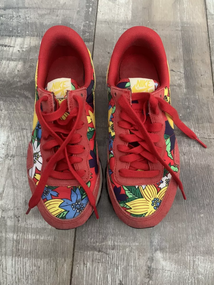 Rauw galerij verzameling Nike Air Aloha Floral Trainers Red Uk 3 rear Limited edition￼ | eBay