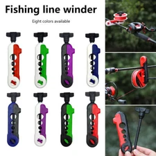 Line Spooler Fishing Station System Winder Machine Spinning Reel Spool Spooling