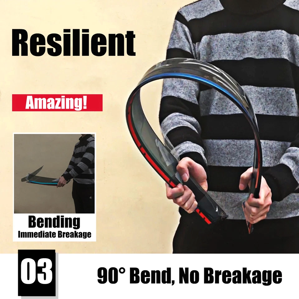 Chrome Weather Shield Weathershield Window Visor for Subaru Forester SK 2019+ - image 4 of 4