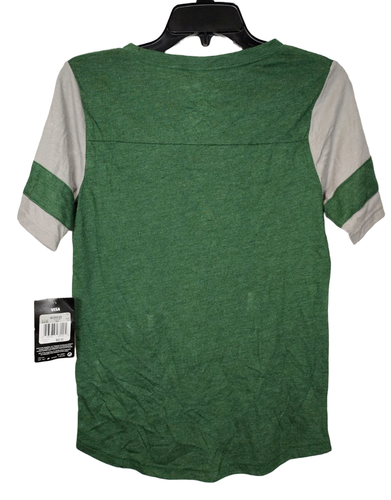 Nike Women's New York Jets Short Sleeve Team Fan Top Green/Gray XS - 第 3/6 張圖片