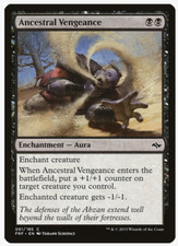 Magic the Gathering Cards, Ancestral Vengeance (x4) PLAYSET Fate Reforged (2015)