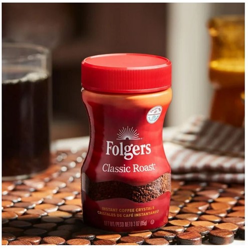 Café instantáneo tostado clásico Folgers, tarro de 3 oz - Imagen 3 de 13