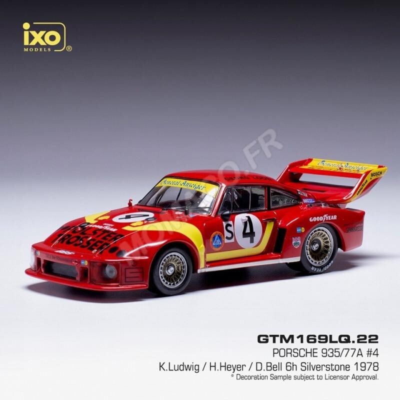 Porsche 935/77A IXO 1/43 voiture de course miniature premium pour collectionneur