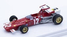 Model car Formula 1 F1 scale 1:43 Tecnomodel Ferrari 312B No.12 Winner G...