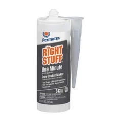 Permatex 34311 The Right Stuff Grey 1 Minute Gasket Maker 5oz