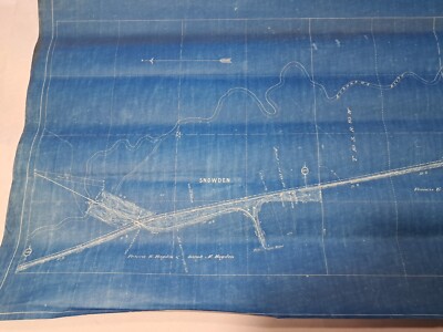 Survey Plat Map Mineral Survey Blueprint Leadville, CO  Lake County Map 27