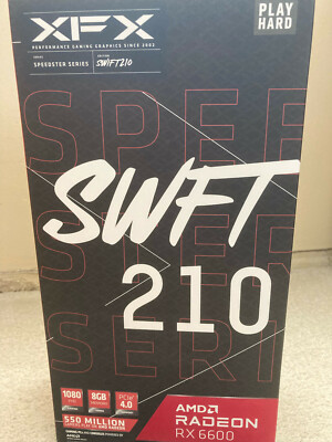 XFX Speedster SWFT 210 AMD Radeon RX 6600 Core Gaming 8GB GDDR6