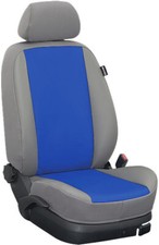 VW ID.3 1st, ab 11/2019 Maß Sitzbezüge Schonbezug KOMPLETT: Kunstleder/blau/gr