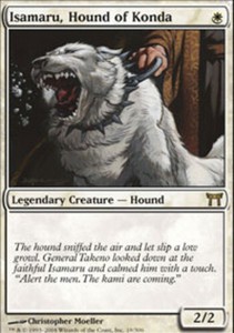 Isamaru, Hound of Konda x1 - Champions of Kamigawa - NM-Mint, English - Champion