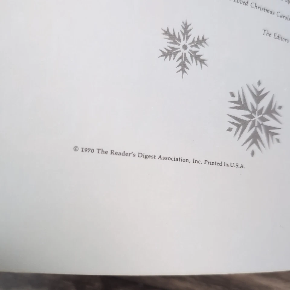 Libro de colección Readers Digest Best Loved Christmas Villancicos palabras y música 1970 Foto 3 de 4