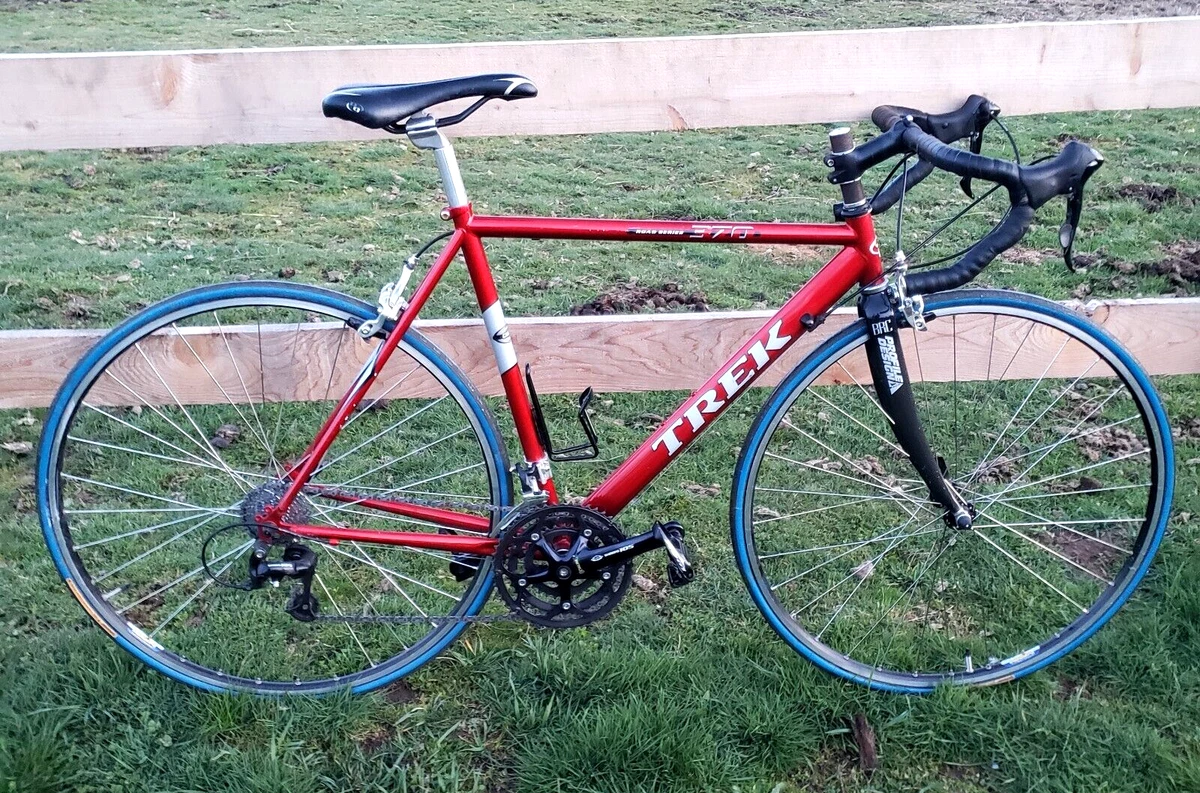 Metallic red store bike