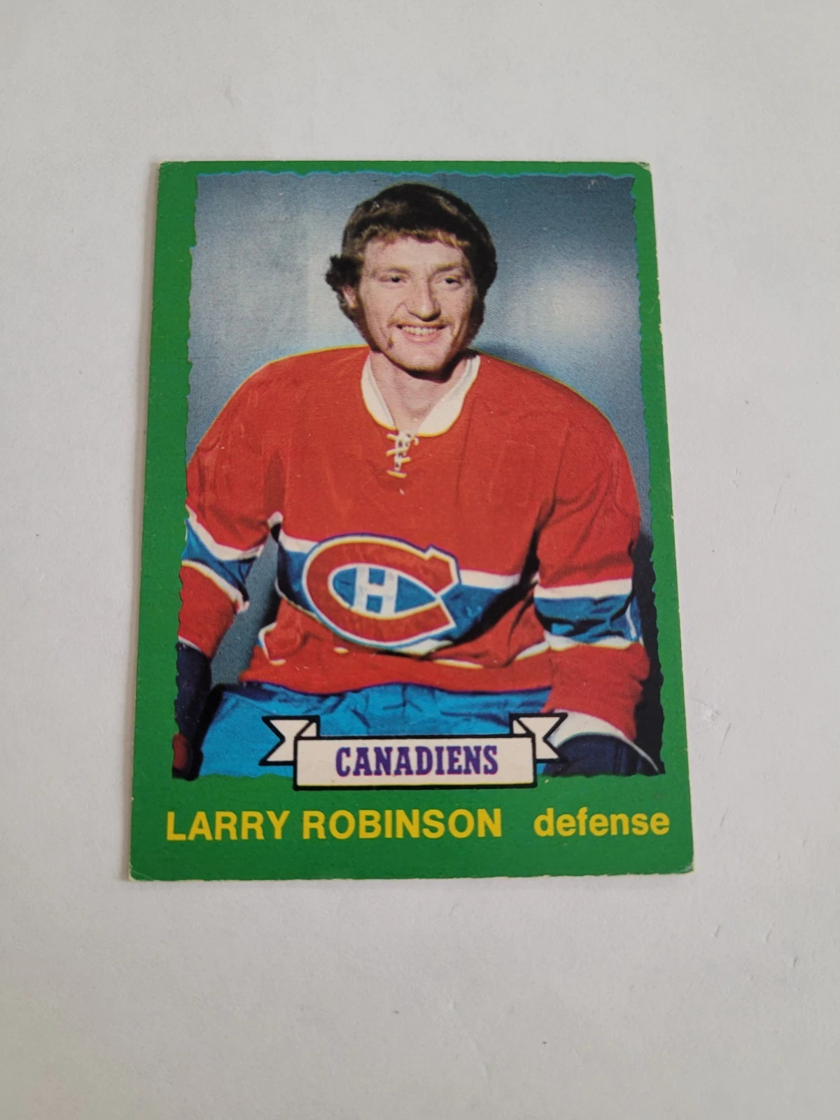 Larry Robinson trading card
