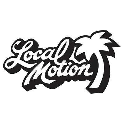 Local Motion Surf Skateboard Shorts Clothing Decal Various Colors Vinyl Decal