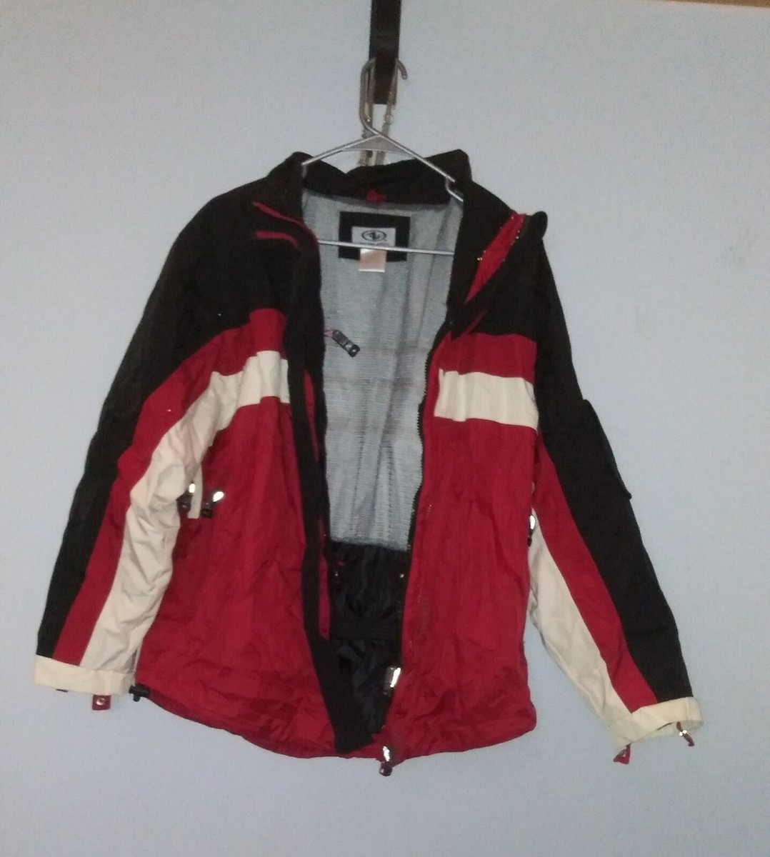 Veste Doublée Polaire Femme Grande Taille 12/14 - Rouge - Marque Athletic Works - Occasion Très Bon état