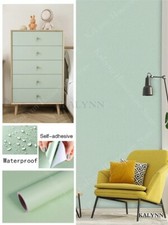 Green Self-Adhesive Wallpaper Vinyl Stick and Peel Contact Paper Walls Sticker