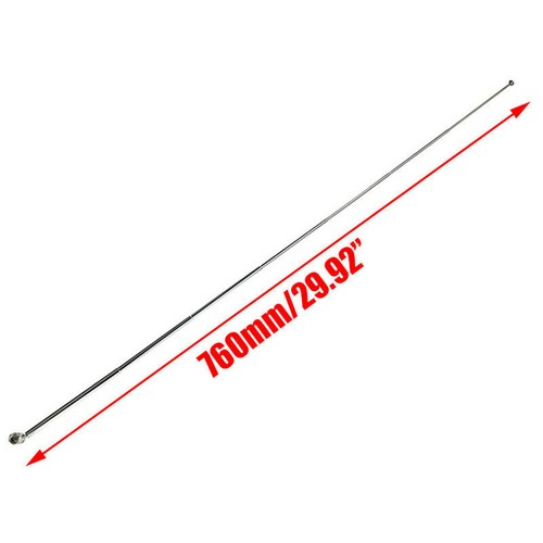 74cm Teleskop Antenne Ersatz F Stecker DAB UKW Radio FM AM Auto Audio DE - Bild 8 von 12
