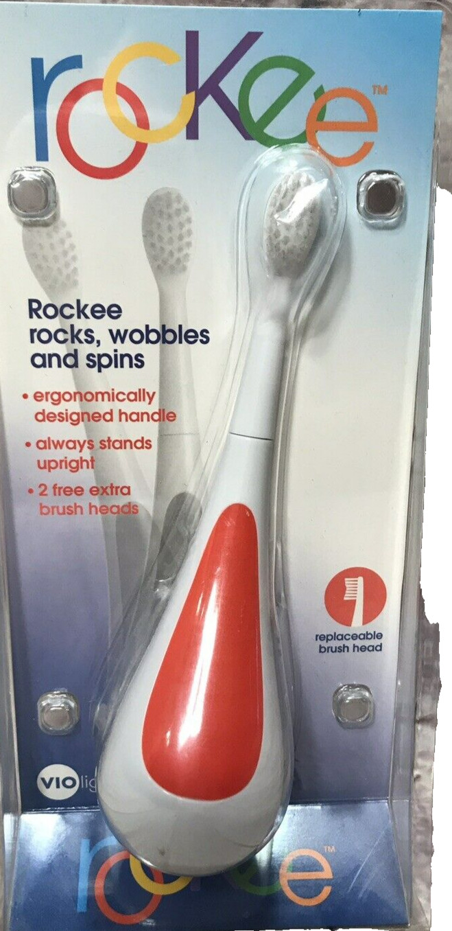 Violight Rockee Toothbrush, Red, The Toothbrush That Rocks!!