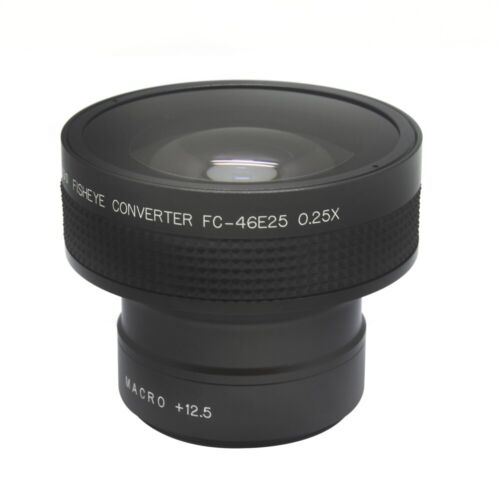 46mm 0.25X Fisheye Wide Angle Lens For Canon Nikon Pentax Camera - Picture 2 of 8