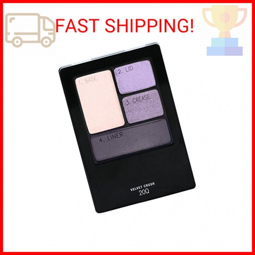 Maybelline New York Expert Wear Eyeshadow Quads, Velvet Crush, 0.17 oz.