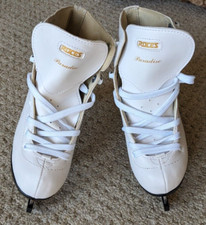 NEW Roces Paradise Lama White Youth Size Ice Skates US 1M US W3 New in Box 143