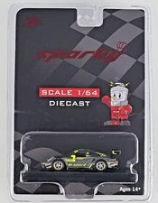 Sparky 1:64 Diecast Porsche 911 GT3 R Absolute Racing #912 FIA GT Macau 2019 NEW