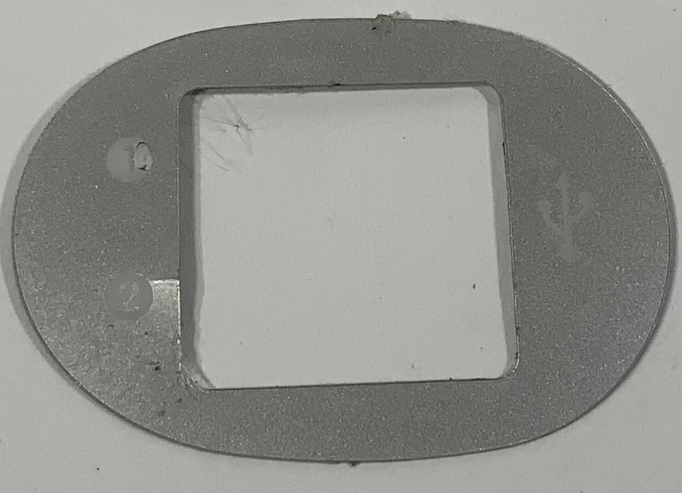 Apple Studio Display 17 inch ADC Monitor - USB Port Cover, Screws & Label Cover - Image 3 of 3