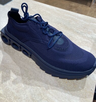 【送料&関税込】Ferragamo nima Sneakers New Salvatore Ferragamo Nima Men Fashion Sneakers Navy 7 7.5