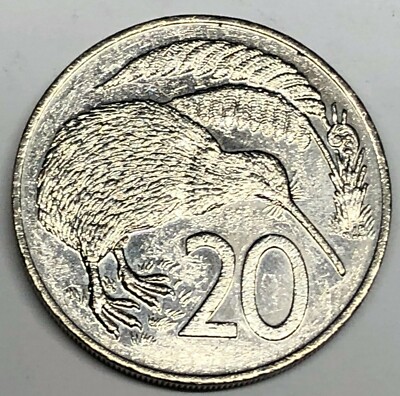 C6424 NEW ZEALAND COIN, 20 CENTS 1989 | eBay