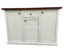 CREDENZA CREDENZINA SHABBY IN BICOLORE     INGRESSO
