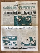 CICLISMO 1952 COPPI VAN LOOY PARIGI ROUBAIX CALCIO COMO INTER GUERIN SPORTIVO
