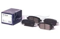 Tomex Brakes BremsbeläGe Bremsbelegsatz Hinten Passend FüR Mazda 3