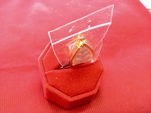 Ciondolo amuleto tailandese cornice oro 18 carati Luang Por Buddha strappato oro ciondolo regalo - Foto 5 di 14